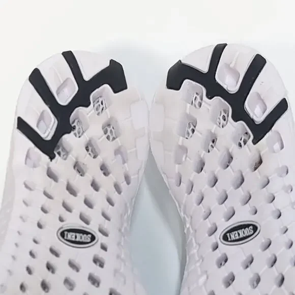 Soukeni Shoes Size 38 7.5 Womens Blue Quick Drying Mesh Slip On Sneaker Water - Picture 13 of 13